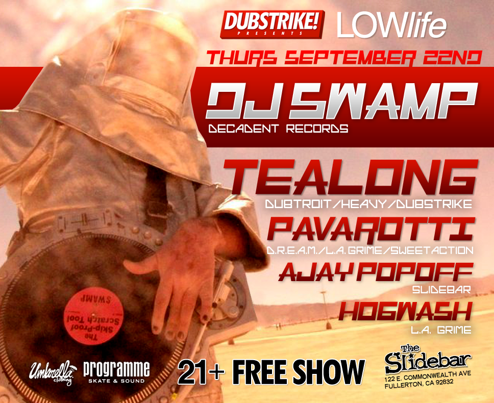 swampflyer DJ Swamp Spet 22nd